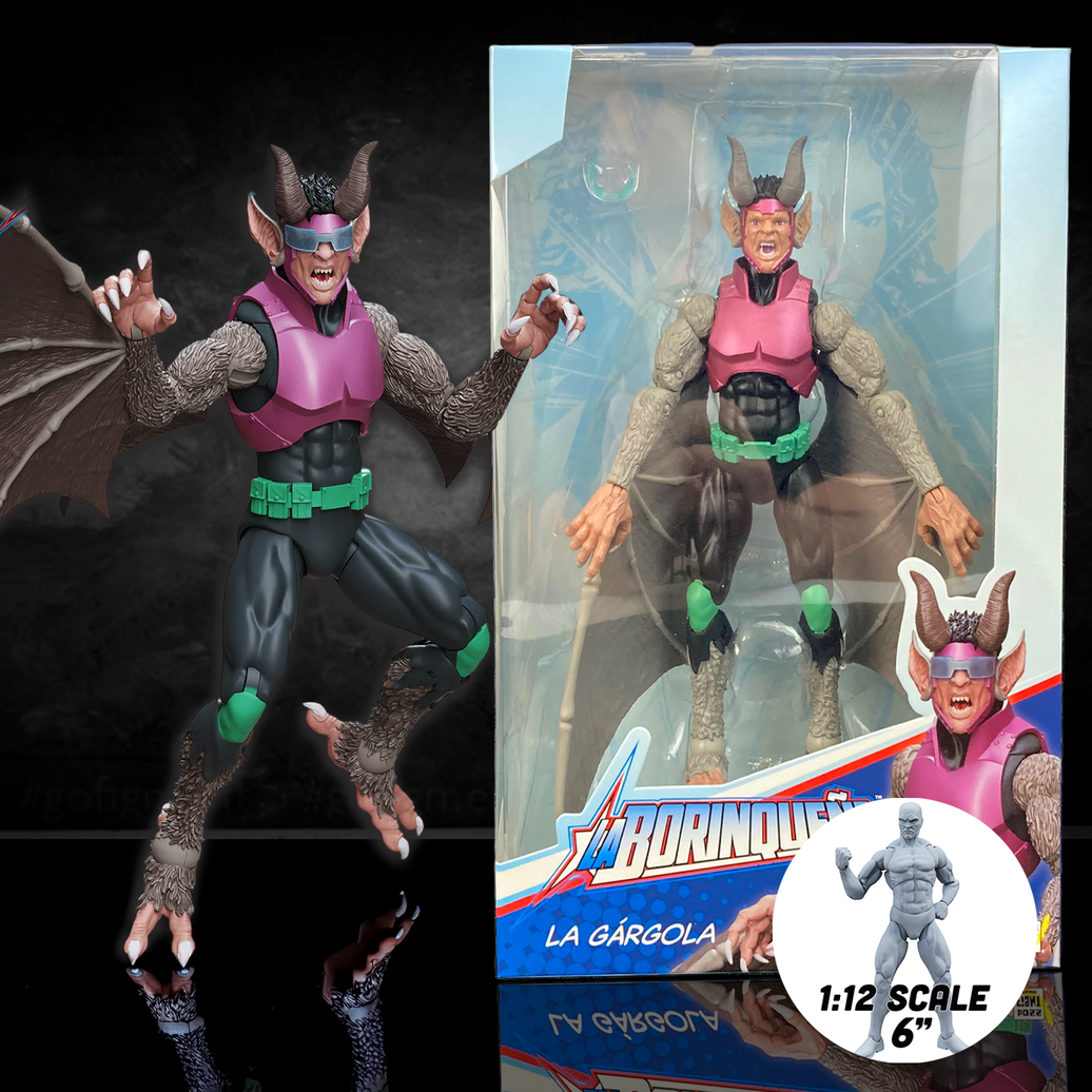 La Borinqueña Action Figure: La Gargola – 1:12 Scale Collectible Supervillain