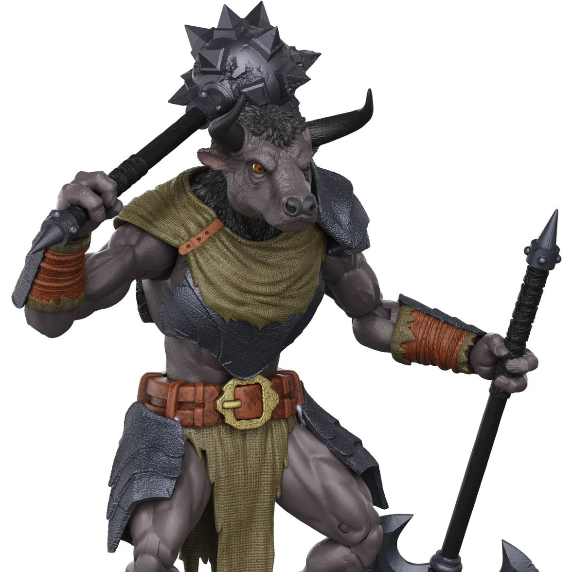 Minos Auroxos 4" Boss Fight Studio Action Figure Hero HACKS Articulated with horned bull head and weapons