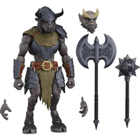 Minos Auroxos 4" Boss Fight Studio Action Figure Hero HACKS Articulated with alternate hands, axe and mace