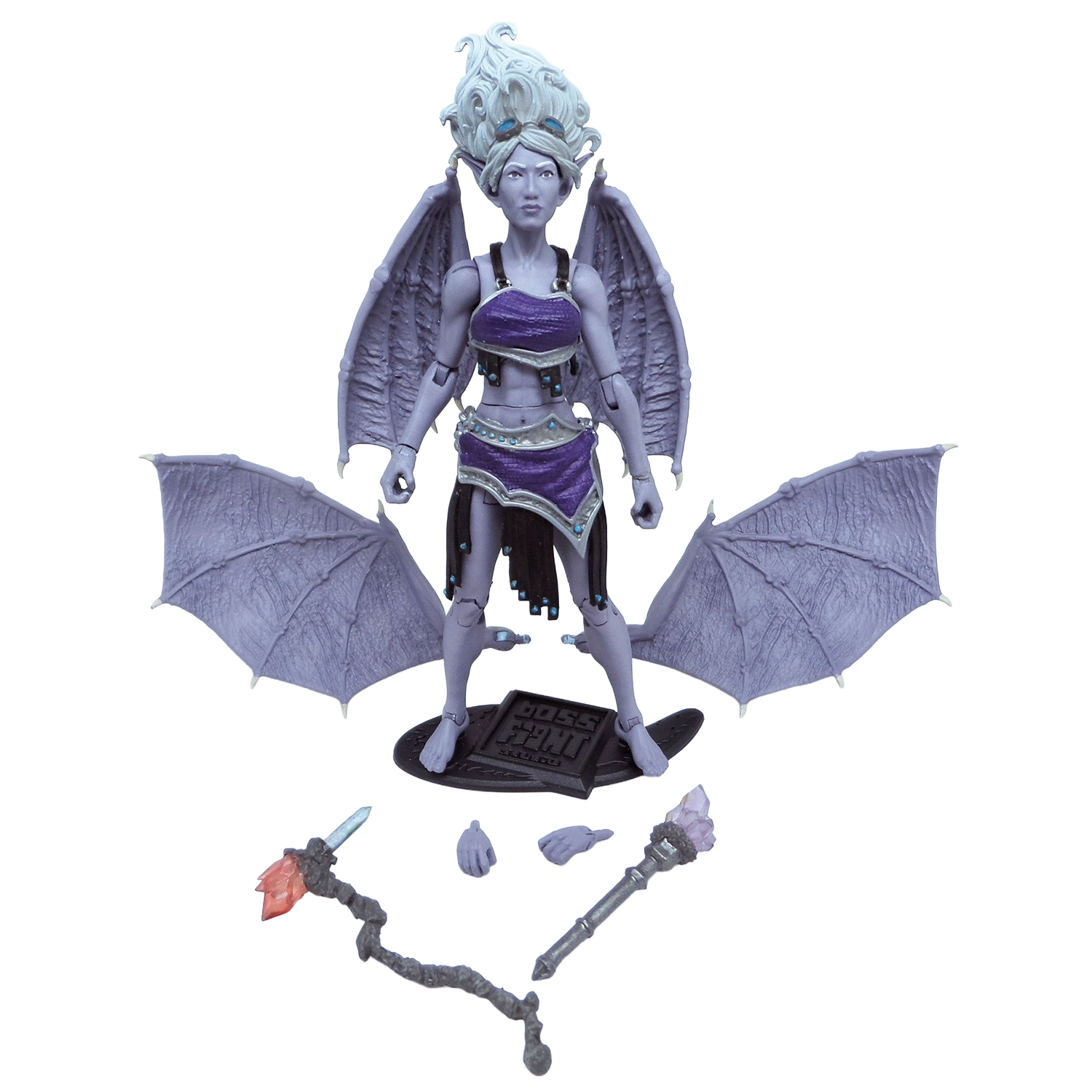 Lacuna Cave Faerie Vitruvian H.A.C.K.S. 4" Action Figure - Mystical Lightcaster by Boss Fight Studio Llc new in box