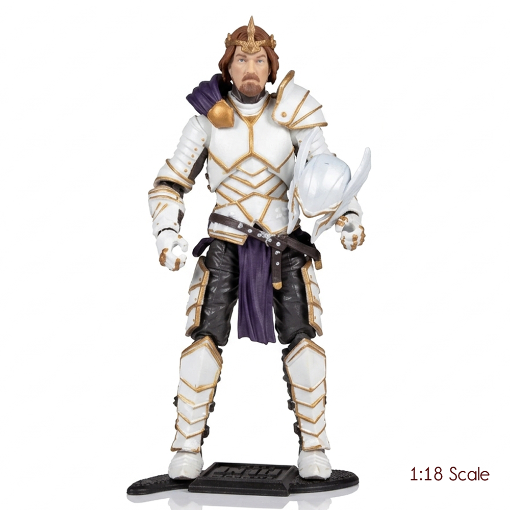 Lance Steelblade (King of Accord) -Vitruvian H.A.C.K.S. 1:18 Scale Action Figure by Boss Fight Studio Llc