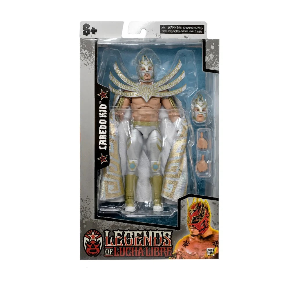 Lucha Libre Mixed Tag Team BUNDLE 4 Figures Sold as Set Maravilla, Taya, Konnan and Laredo Kid