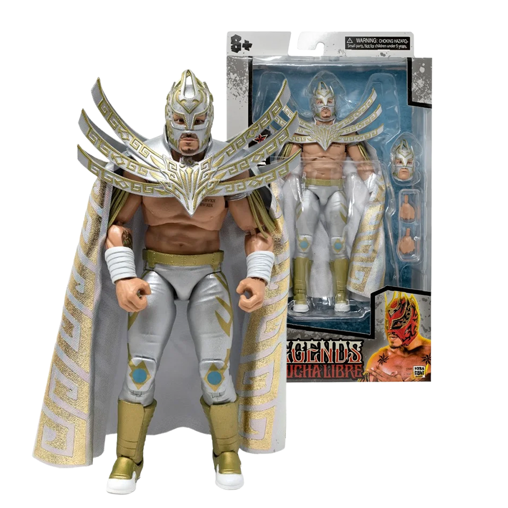 Lucha Libre Mixed Tag Team BUNDLE 4 Figures Sold as Set Maravilla, Taya, Konnan and Laredo Kid