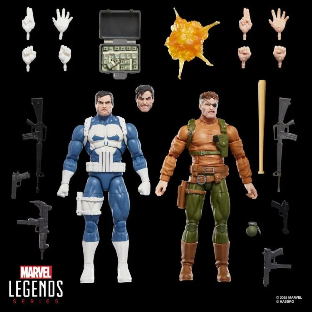 Marvel Legends Gamerverse Punisher & Nick Fury 6" Action Figure Two-Pack IN HAND