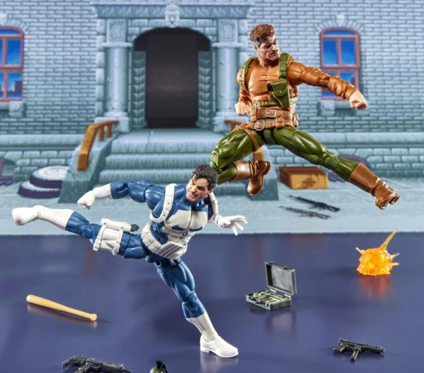 Marvel Legends Gamerverse Punisher & Nick Fury 6" Action Figure Two-Pack IN HAND