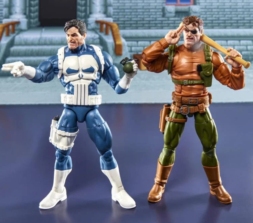 Marvel Legends Gamerverse Punisher & Nick Fury 6" Action Figure Two-Pack IN HAND