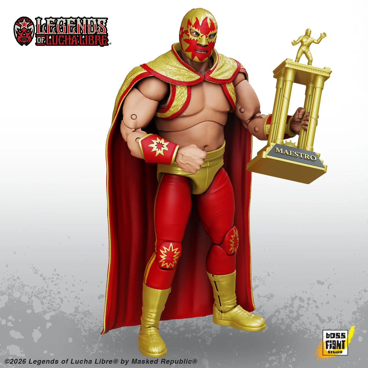 Solar Legends of Lucha Libre Premium 1:12 Scale 6" Action Figure