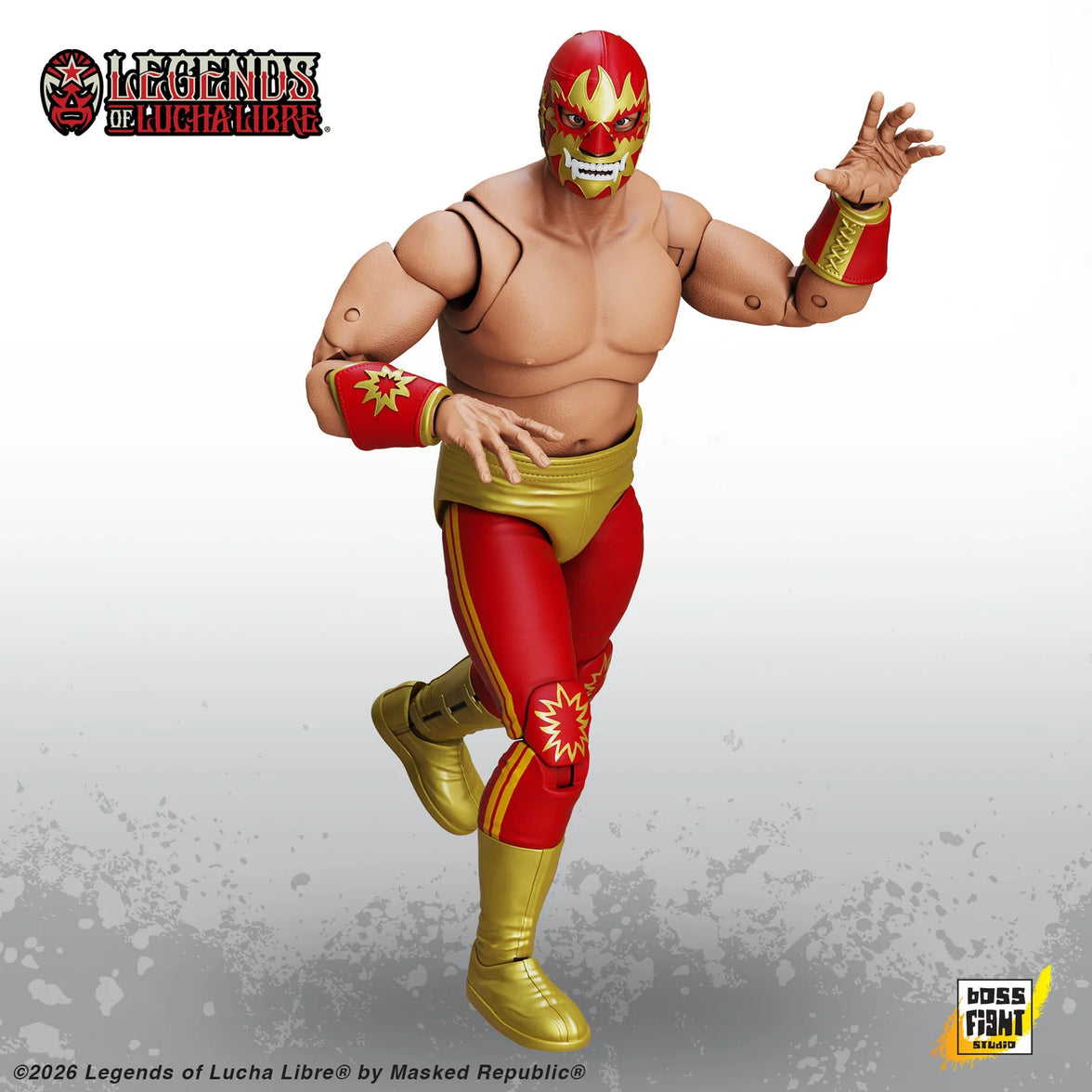 Solar Legends of Lucha Libre Premium 1:12 Scale 6" Action Figure