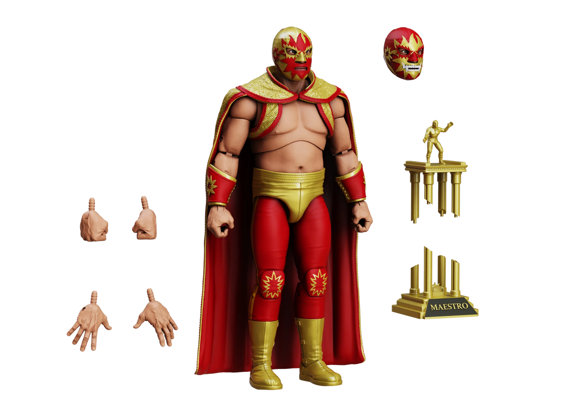 Solar Legends of Lucha Libre Premium 1:12 Scale 6" Action Figure