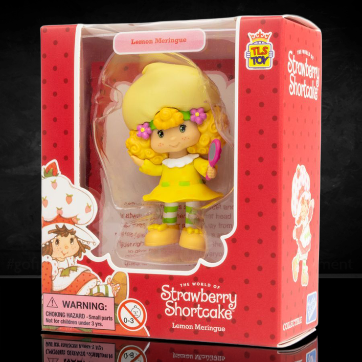 Lemon Meringue 2.5" Strawberry Shortcake Cheebee Figure