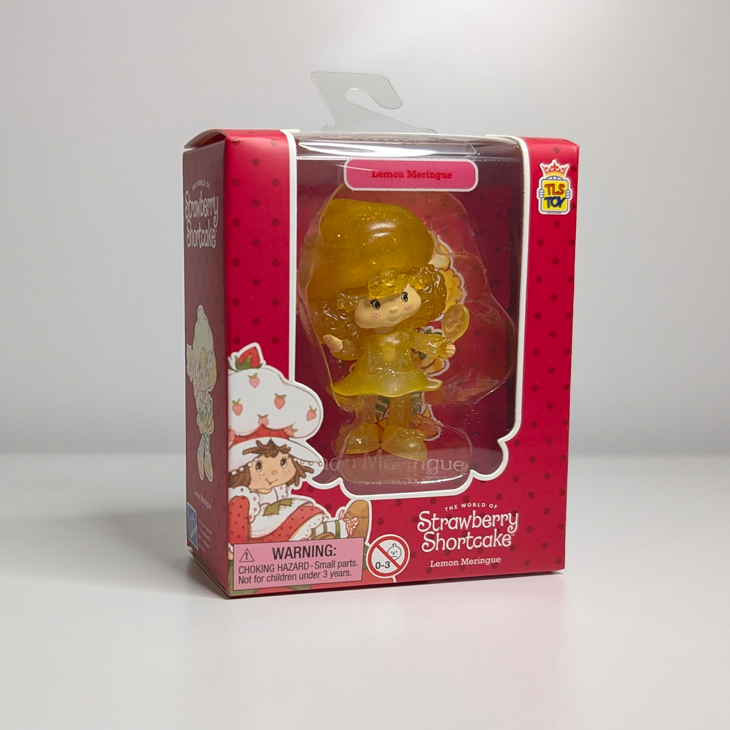 Lemon Meringue Translucent Variant 2.5" Strawberry Shortcake Cheebee Figure by Loyal Subjects in original packaging