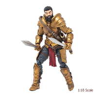 Leonidas the Time Displaced King -Vitruvian H.A.C.K.S. 1:18 Scale Action Figure by Boss Fight Studio Llc with swords