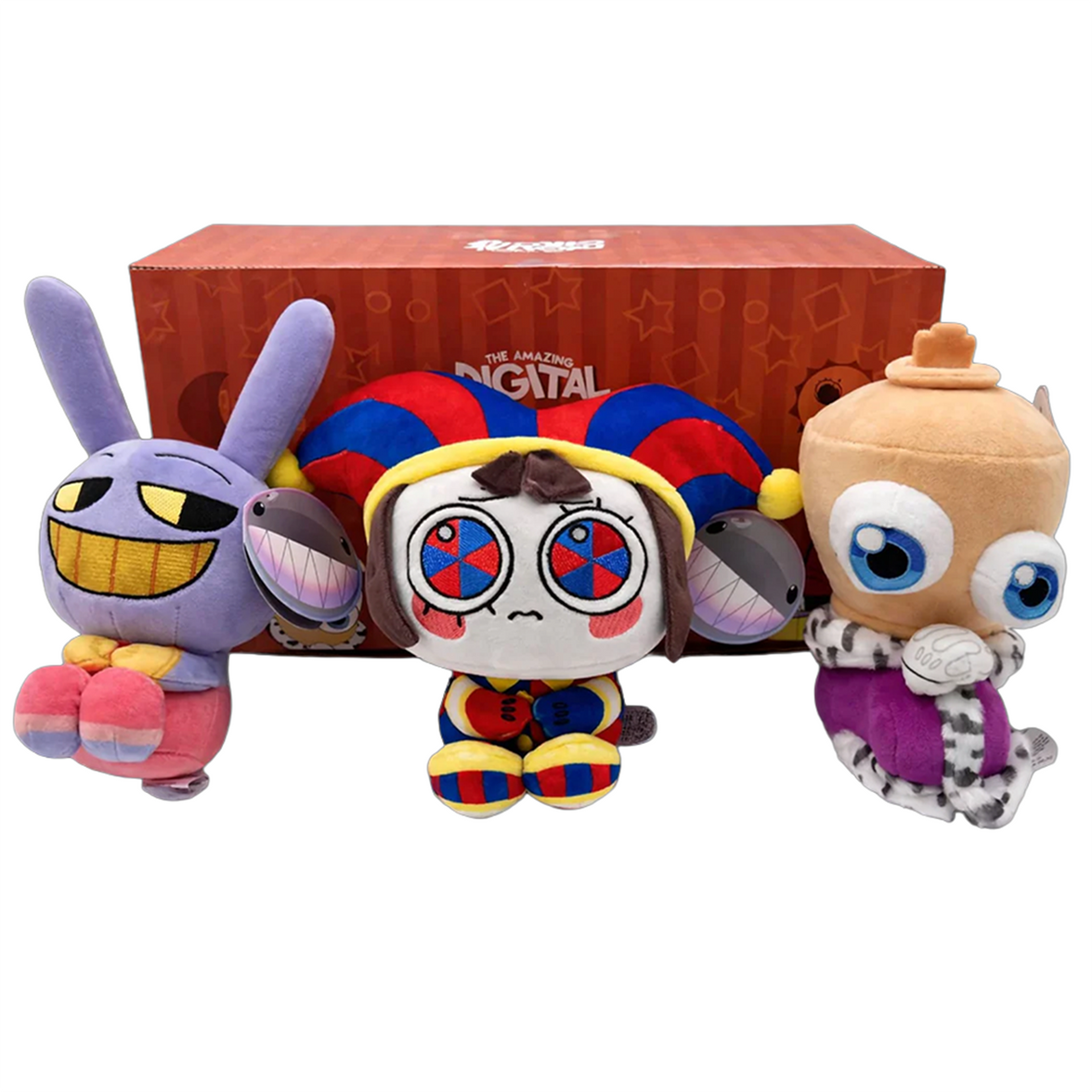 Kinger The Digital Circus Lil Fellas Glitch Official 8 Plush by Go Figment