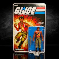 Joe Big Lob G.I. Joe 3 3/4-inch ReAction+ figure by Hasbro with O-Ring design in packaging