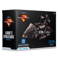 Lobo's Spacehog Vehicle DC Multiverse Supergirl Movie Deluxe Vehicle