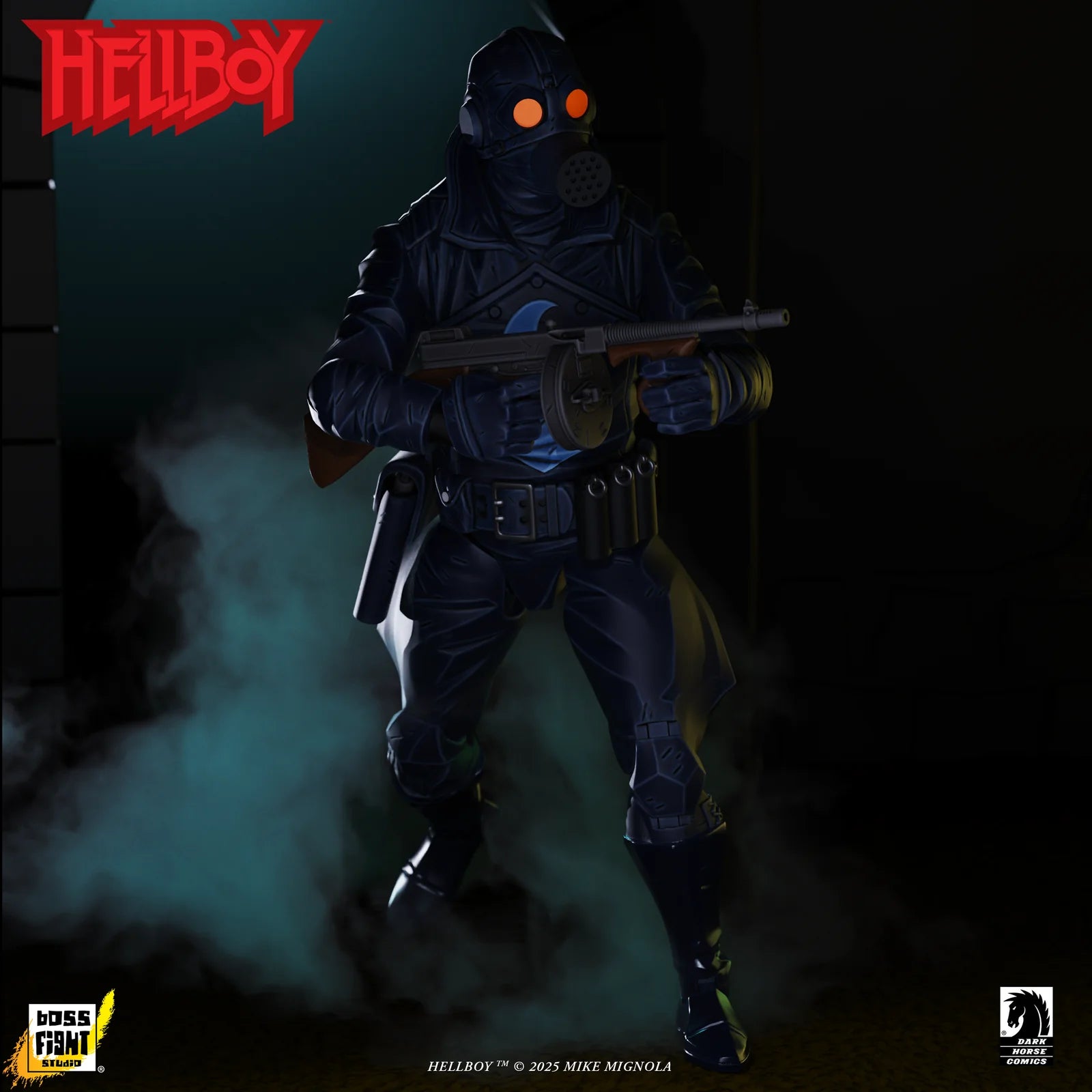 Lobster Johnson 1:12 Scale Action Figure Wave 1 (The Iron Prometheus) by Boss Fight Studio