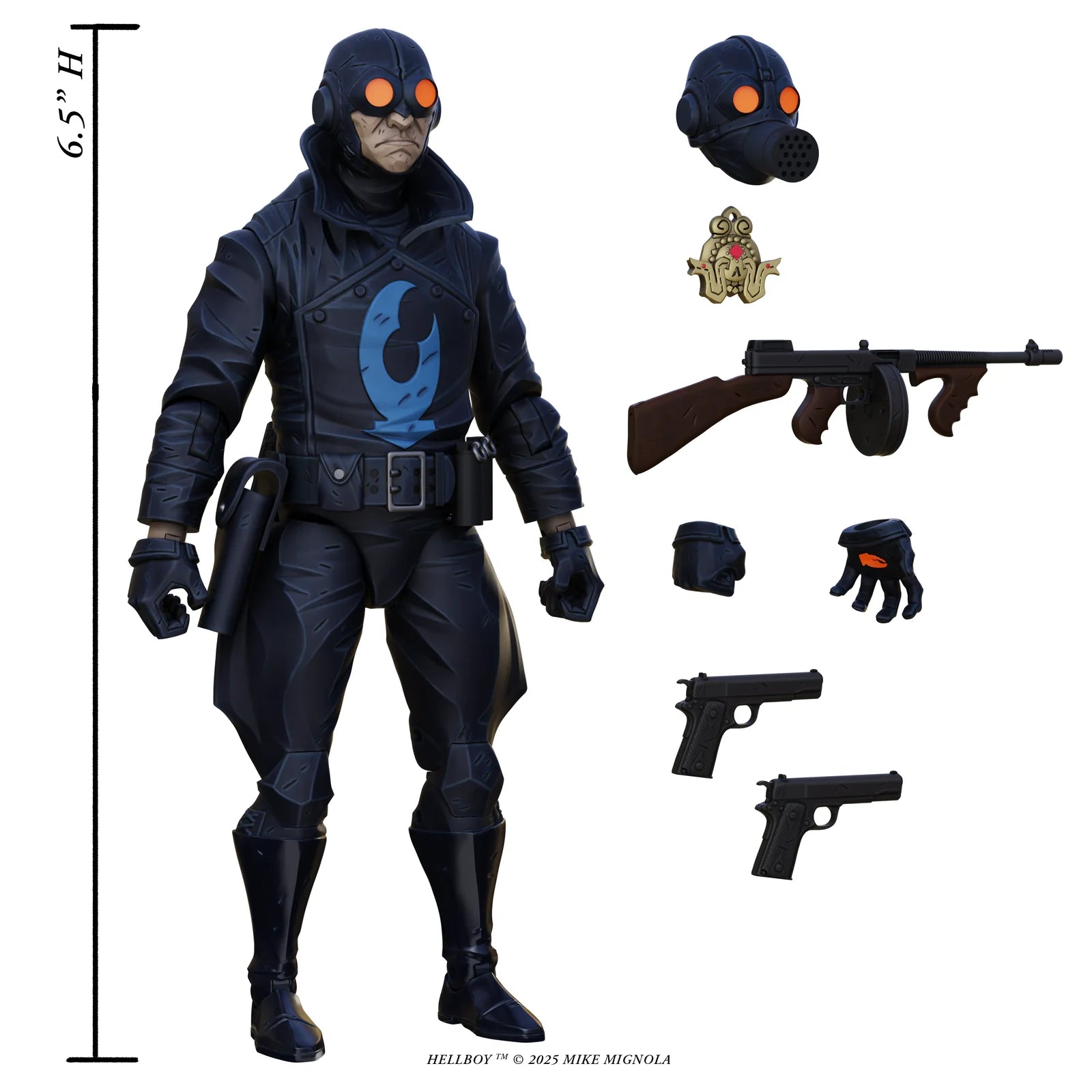 Lobster Johnson 1:12 Scale Action Figure Wave 1 (The Iron Prometheus) by Boss Fight Studio