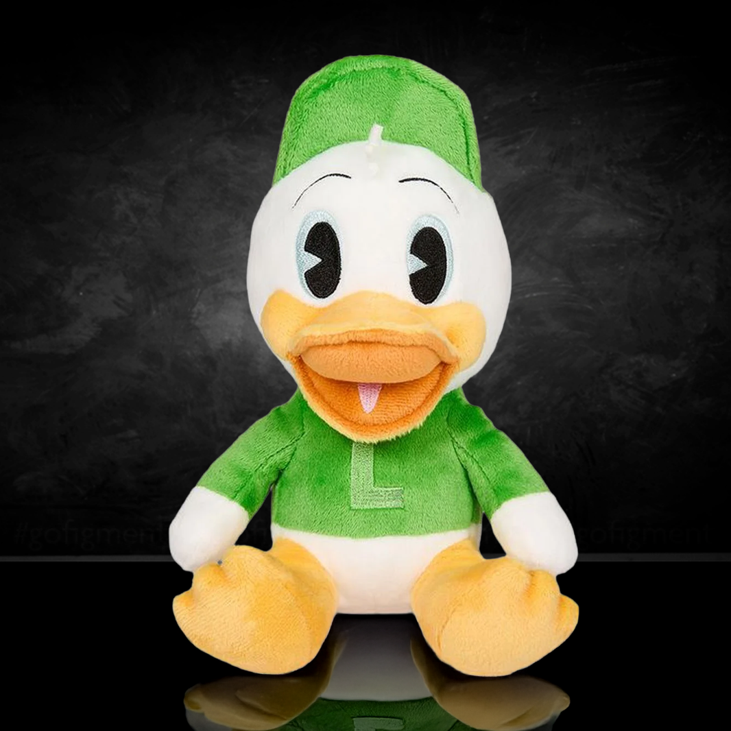Louie DuckTales Disney Phunny Plush Kidrobot 7.5”