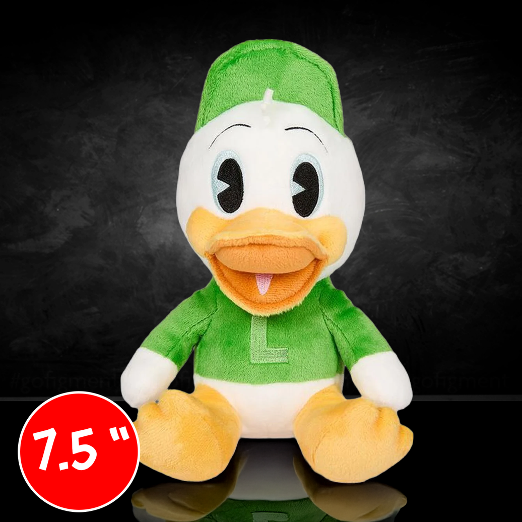 Louie DuckTales Disney Phunny Plush Kidrobot 7.5”
