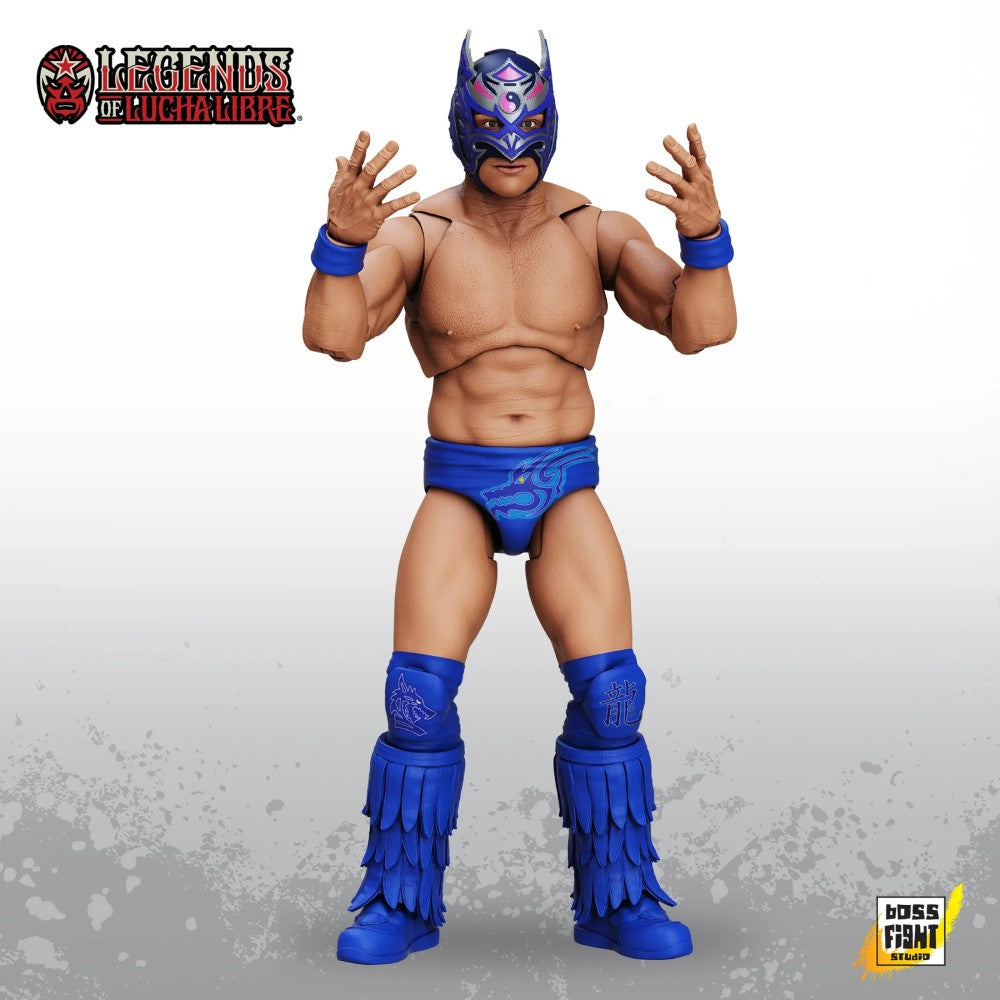 Dragon Lee Legends of Lucha Libre Premium Action Figure Boss Fight Studio