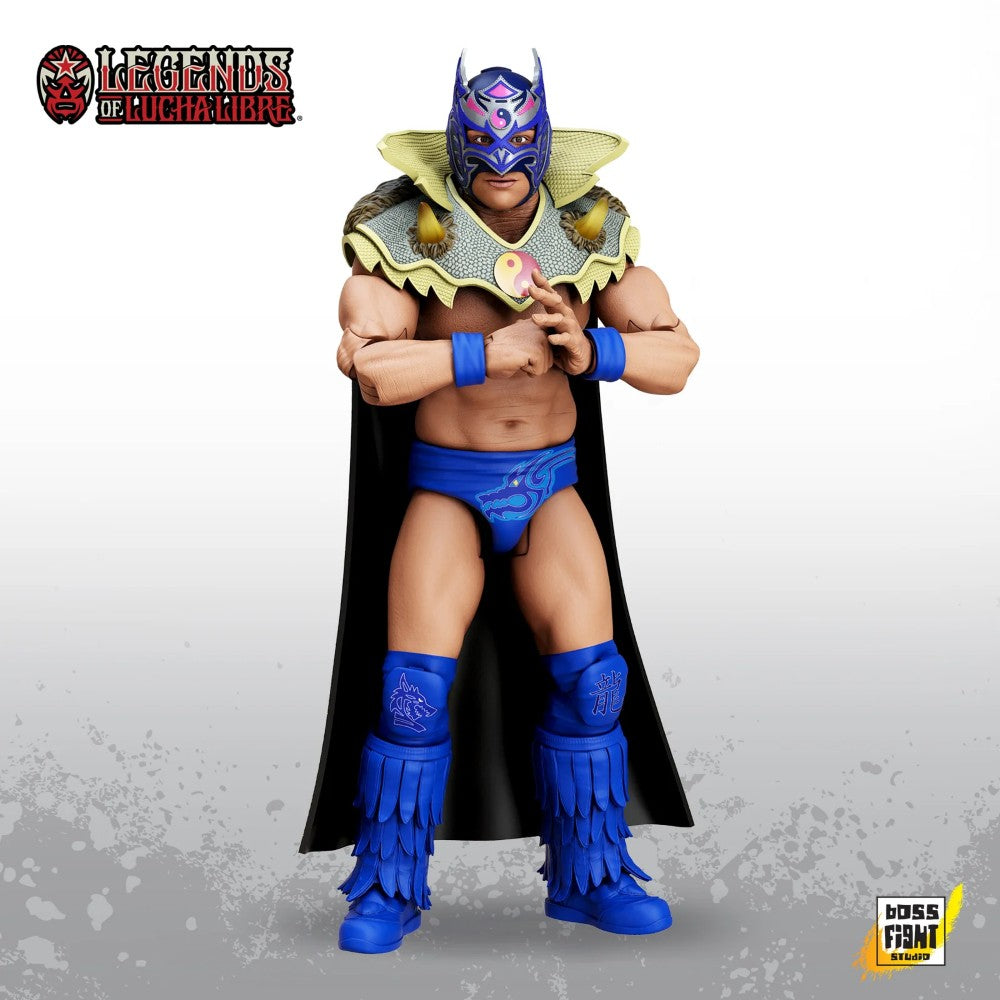 Dragon Lee Legends of Lucha Libre Premium Action Figure Boss Fight Studio
