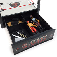 Wrestling Ring Playset Legends of Lucha Libre Premium 1:12 Scale 6"