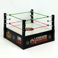 Wrestling Ring Playset Legends of Lucha Libre Premium 1:12 Scale 6"