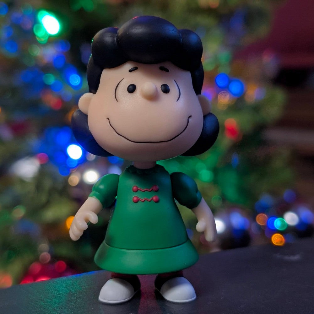 Lucy VanPelt Holiday ReAction Figure 3.75" LOOSE/Confirmed - Holiday Blind Box Wave 8