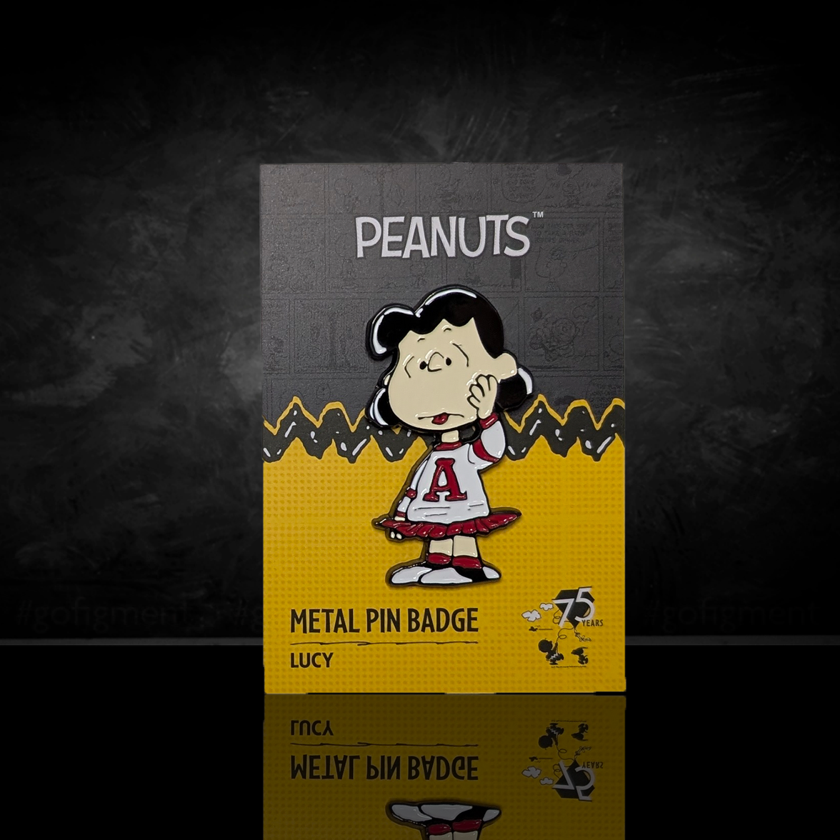 Peanuts Snoopy 75th Anniversary Pin Badge Collection U-Pick Snoopy and Charlie Brown