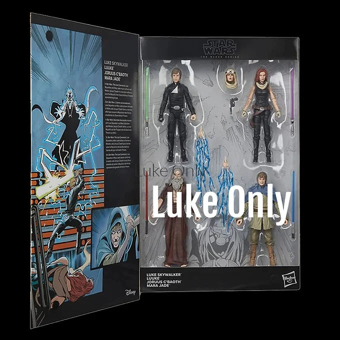 Star Wars Black Series Luke Skywalker Last Command 1:12 scale loose action figure set by Hasbro