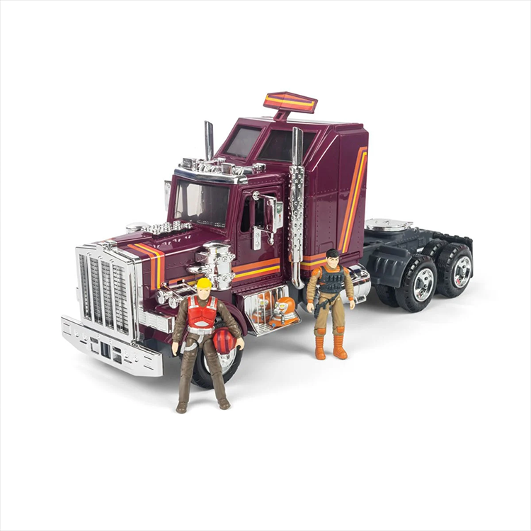 The Loyal Subjects M.A.S.K. Mobile Defense Unit vehicle with Matt Trakker and Bruce Sato action figures