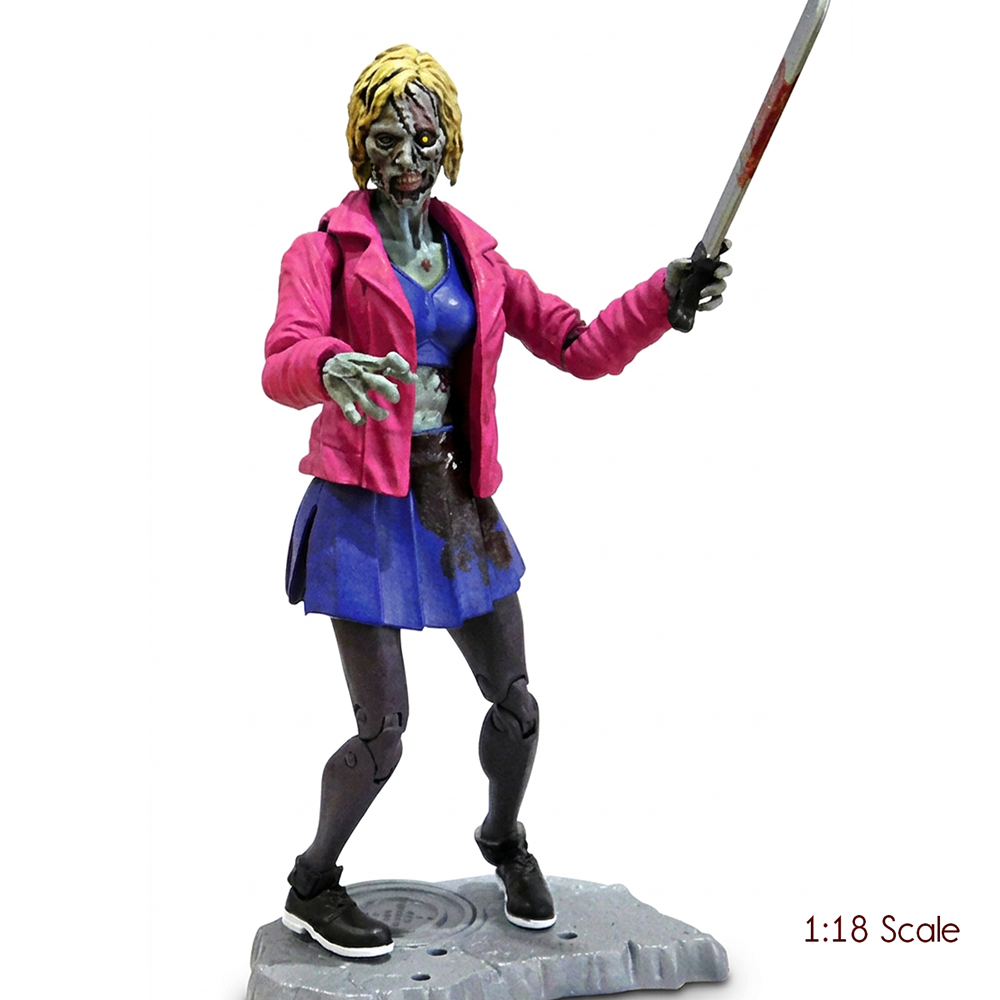 Vitruvian H.A.C.K.S. Series Z Magenta Ladies 4" Action Figure - Zombie Gang Member by Boss Fight Studio Llc