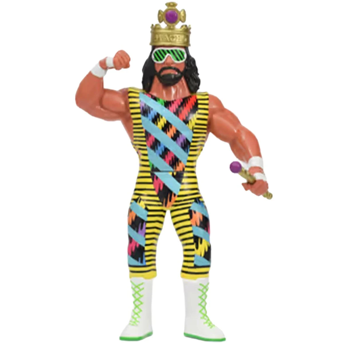 Macho King Randy Savage Major Big Rubber Guys 1:9 Scale 8-Inch Posed Wrestling Figure