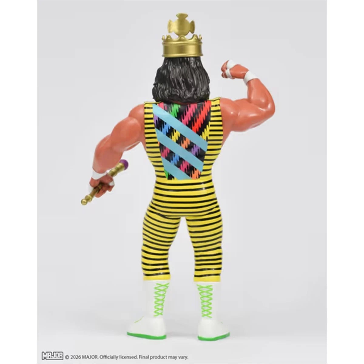 Macho King Randy Savage Major Big Rubber Guys 1:9 Scale 8-Inch Posed Wrestling Figure