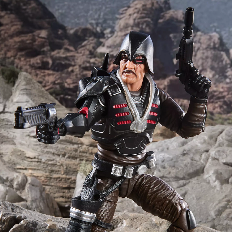 Major Bludd 6-inch G.I. Joe Classified Series action figure by Hasbro with detailed armor and weapons pose.