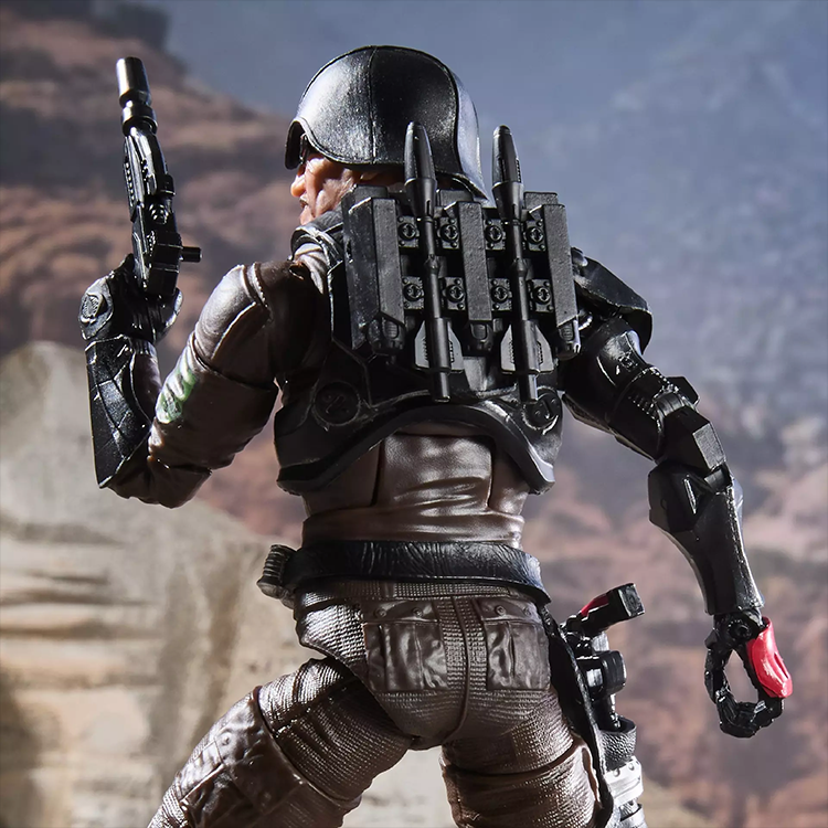 Major Bludd 6-inch action figure from G.I. Joe Classified Series by Hasbro with tactical gear and weapons.