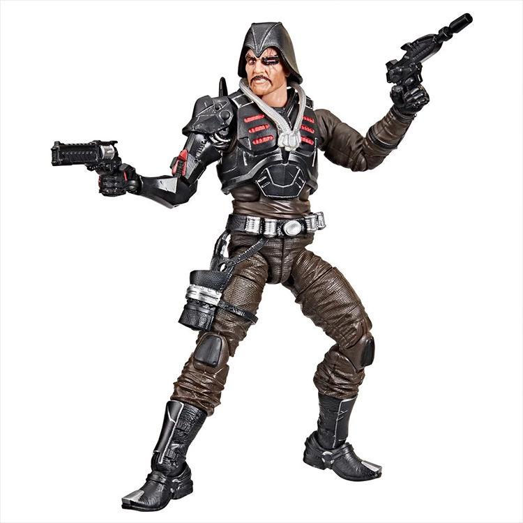 Hasbro Major Bludd 6-inch G.I. Joe Classified Series figure with detailed armor and dual pistols in combat pose