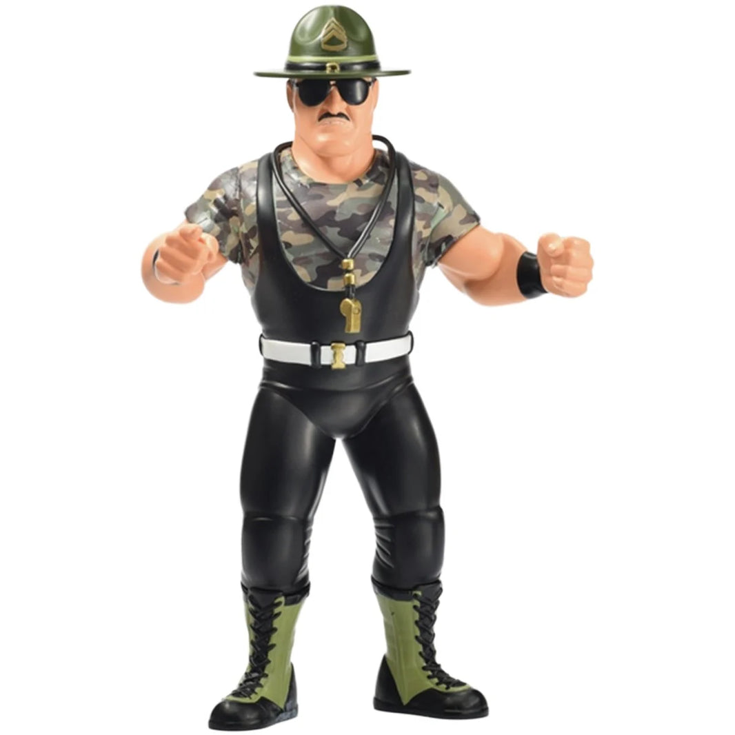 Sgt. Slaughter Major Big Rubber Guys 1:9 Scale 8-Inch Posed Wrestling Figure