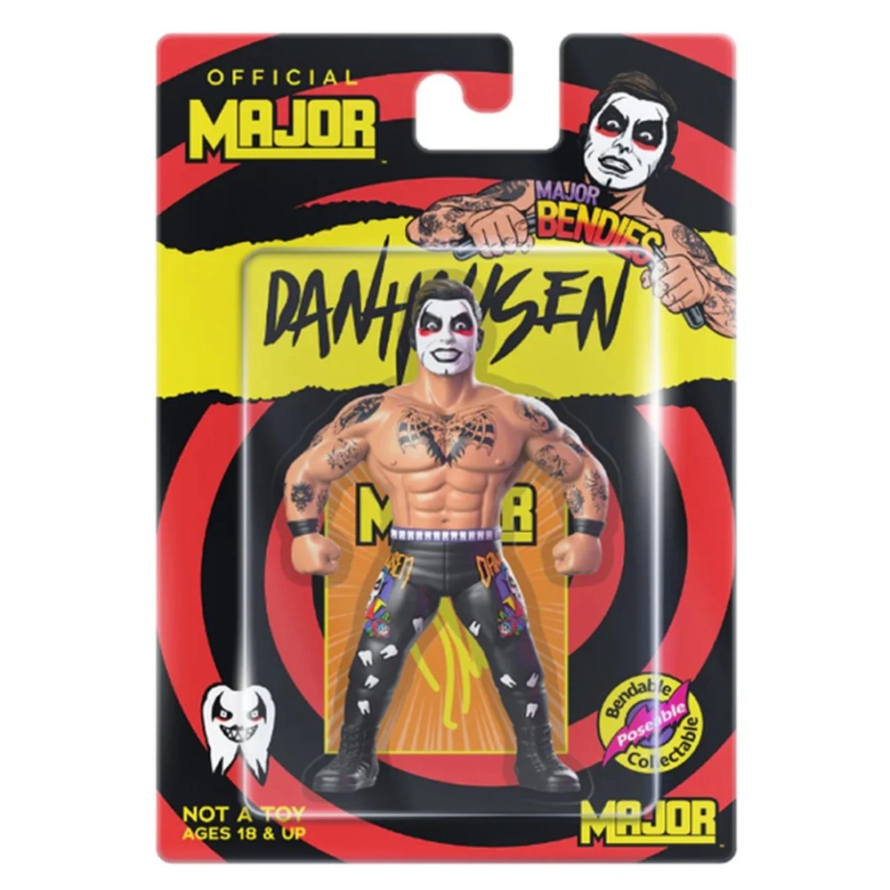 Danhausen Major Big Rubber Guys 1:9 Scale 8-Inch Posed Wrestling Figure