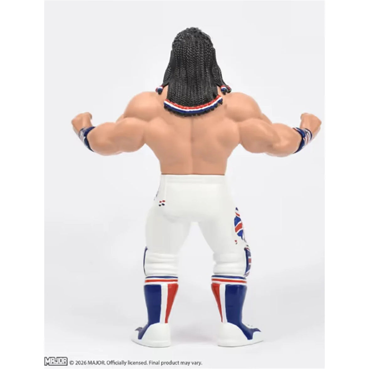 Davey Boy Smith Major Big Rubber Guys 1:9 Scale 8-Inch Posed Wrestling Figure