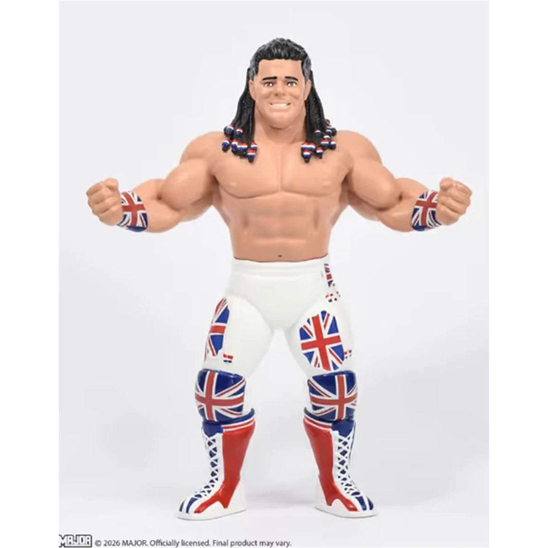 Davey Boy Smith Major Big Rubber Guys Posed Wrestling Figure