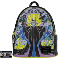 Sleeping Beauty Maleficent Stained Glass Mini-Backpack Loungefly