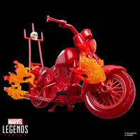 Marvel Legends Series Ghost Rider Johnny Blaze 6-Inch Action Figure with Motorcycle