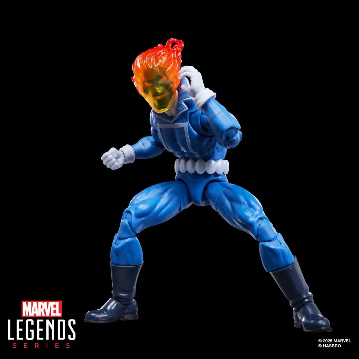 Marvel Legends Series Ghost Rider Johnny Blaze 6-Inch Action Figure with Motorcycle