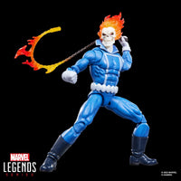 Marvel Legends Series Ghost Rider Johnny Blaze 6-Inch Action Figure with Motorcycle