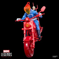 Marvel Legends Series Ghost Rider Johnny Blaze 6-Inch Action Figure with Motorcycle