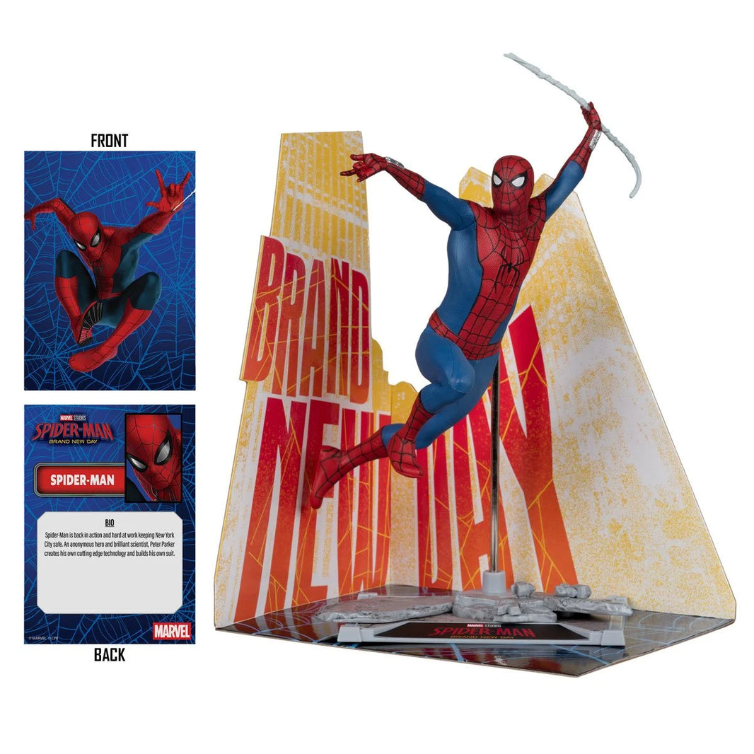 Spider-Man - Brand New Day 1:10 Scale Posed Figure Scene McFarlane Toys
