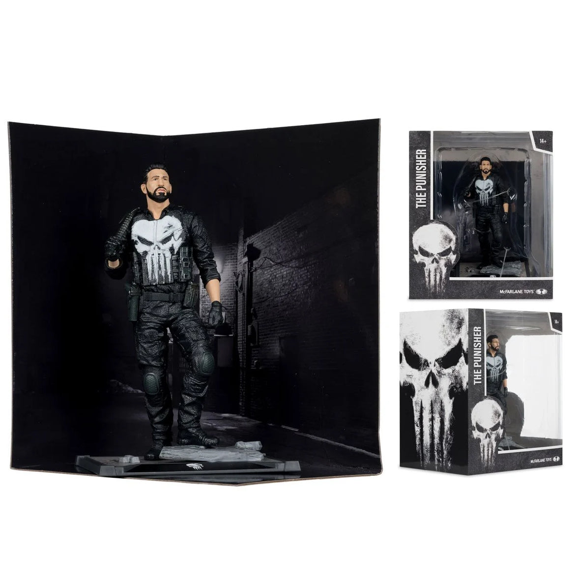 The Punisher - Marvel Studios 1:10 Scale Posed Figure Scene McFarlane Toys