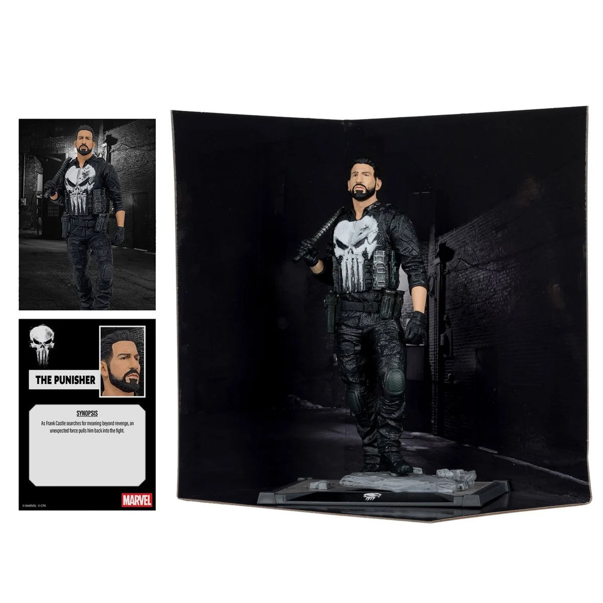The Punisher - Marvel Studios 1:10 Scale Posed Figure Scene McFarlane Toys