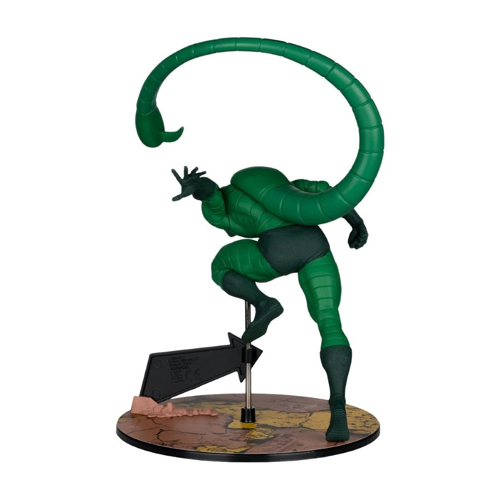 Scorpion - Brand New Day 1:10 Scale Posed Figure Scene McFarlane Toys #318 by Hasbro in dynamic action pose on display base